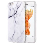 For iPhone 6/6s Case, by Insten TPU Marble Stone Pattern Texture Visual IMD Shell Rubber Case For Apple iPhone 6 / 6s