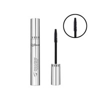 Qibest Silver Tube Big Eyes Curling Thick Lengthening Waterproof Cosmetics Mascara for Eye Lashes Makeup