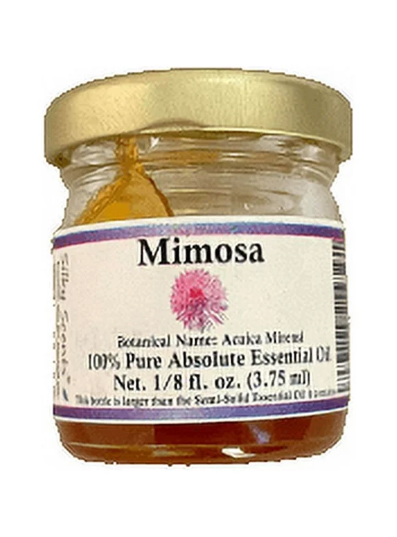 Mimosa Absolute Essential Oil (Acaica Mirensi) 100% Pure and Natural - 1/8 OZ-3.75 ML-Solid
