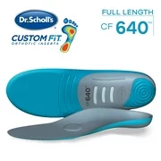 Dr. Scholl's Custom Fit Orthotics Full Length CF 640FL, 1 Pair