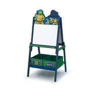 Teenage Mutant Ninja Turtles Wooden Kids Double Sided Activity Easel by Delta Children - Ideal for Arts & Crafts, Drawing, Homeschooling and More
