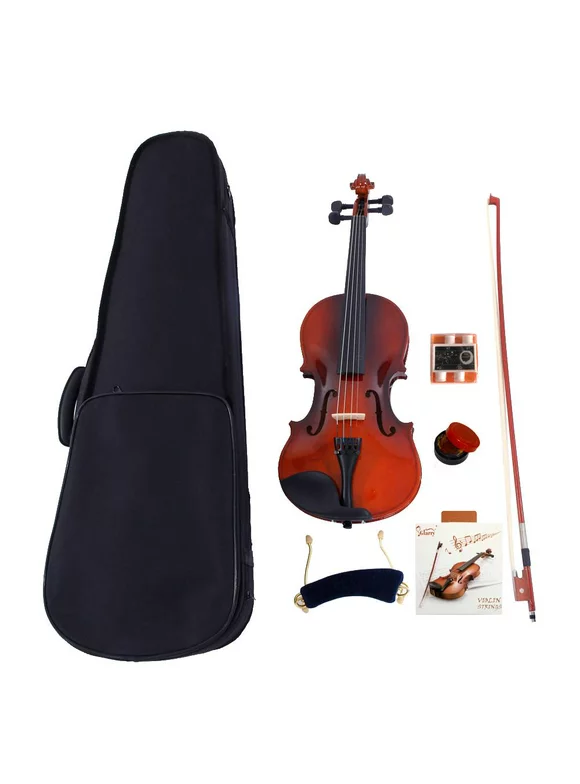 Glarry Full Size 4/4 Acoustic Violin for Beginner