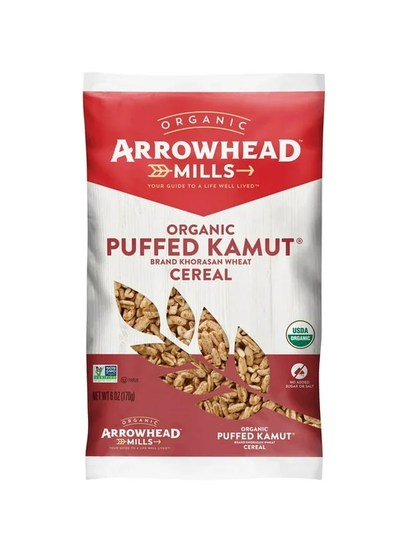 Arrowhead Mills Puffed Kamut Cereal, 6 OZ