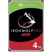 Seagate IronWolf Pro 4TB NAS Internal Hard Drive HDD  3.5 Inch SATA 6Gb/s 7200 RPM 128MB Cache for RAID Network Attached Storage, Data Recovery Service (ST4000NE001)