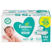 Item By Pampers Sensitive Baby Wipes, 800 ct, Perfume-Free, Hypoallergenic and Clinically Proven Mild
