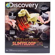 Discovery Prehistoric SLIMYGLOOP Dig, Slime and Fossils, Ages 6+, Dig into Slime Tar-pit, Slime and 3D Fossil Puzzle Kit