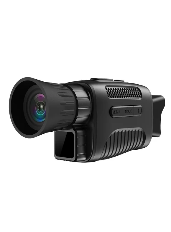 SuntekCam Night Vision Monocular with 32GB SD Card Mini Night Vision Goggles 12MP/1080P Infrared 5x Digital Zoom Hunting Outdoor Full Dark NV-650