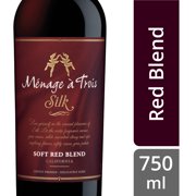 Menage A Trois Silk Soft Red Wine, 750 mL