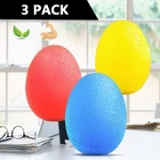 Hand Exercise Ball, Hand Exercise Finger Exercise Egg-Shaped Grip Balls 3pcs 30-60lbs Climbing Ball Hand Exercise Equipment Antistress Balls For Strengthening Hands And Fingers And Relieving Pressure