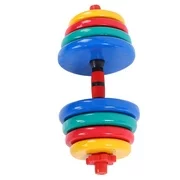 Tebru Dumbbell, Colorful Removable Non Slip Grip Fitness Gym Home Weight Lifting Hand Dumbbell, Home Fitness Dumbbell