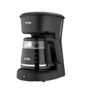 Mr. Coffee 12 Cup Coffee Maker with Easy on/off LED Switch, Black