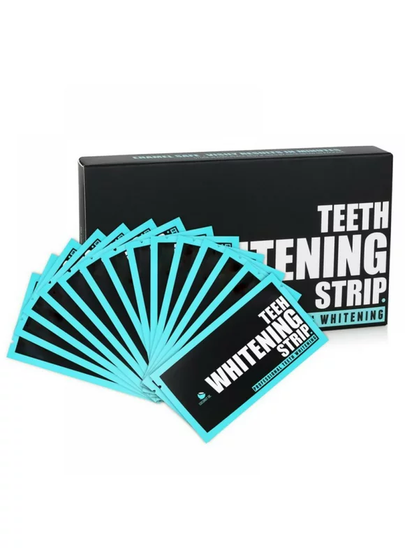 Teeth Whitening Strips, Non-Slip Dental Whitener Professional Effect Whitening Strips, 14PCS