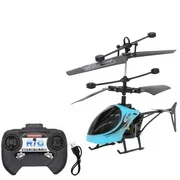 FollureMini RC Infrared Induction Remote Control RC Toy 2CH Gyro Helicopter RC Drone
