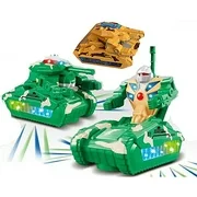 Transformers Tank Car Transforming Light Up Rescue Robot Toys Action Army Bots