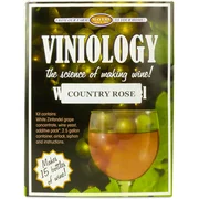 Viniology: The Science of Making Wine Country Rose (White Zinfandel) Makes Up to 12 Bottles of Wine Like a Pro