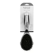 BioSilk for Pets BioSilk for Dogs Porcupine Brush | Dog Pin Brush With Built-In Comb Bristles Removes Mats, Tangles & Loose Hair with Minimal Effort & Comfort | Suitable for Long or Short Haired Dogs