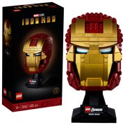 LEGO Marvel Avengers Iron Man Helmet 76165 Displayable LEGO Brick Iron Man Mask Building Toy for Adult Marvel Fans (480 Pieces)