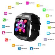 Smartwatch Android Bluetooth Smart Watch with Camera Sweatproof Touch Screen Unlocked Cell Phone Watch Sports Smart Wrist Watch Smart Watches