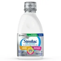 Similac Pro-Advance Baby Formula, Non-GMO Ready-to-Feed, 6 Count, 1-Quart Bottle