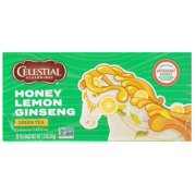Celestial Seasonings Honey Lemon Ginseng Green Tea Bags, 20 Ct