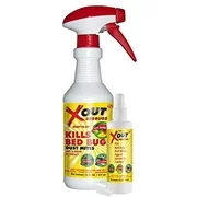 FabriClear/ XOUT Bed Bug Spray,  16 oz. w/ Bonus Travel Spray 2 oz.
