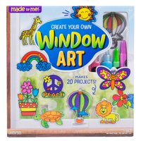 Made By Me Create Your Own Window Art, Paint 12 Suncatchers, 6+