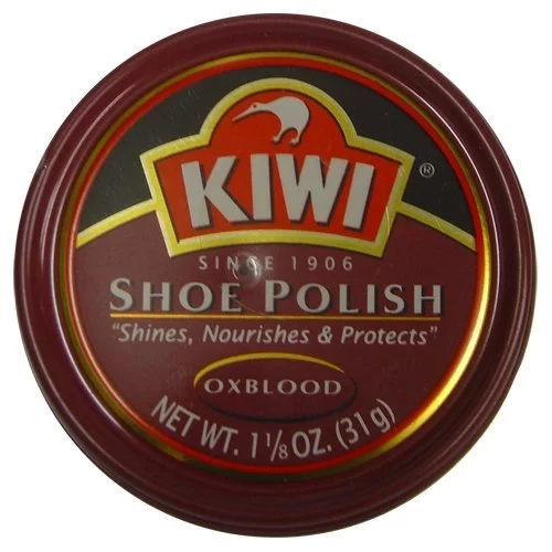 Kiwi Shoe Polish Paste, 1-1/8 oz, Oxblood