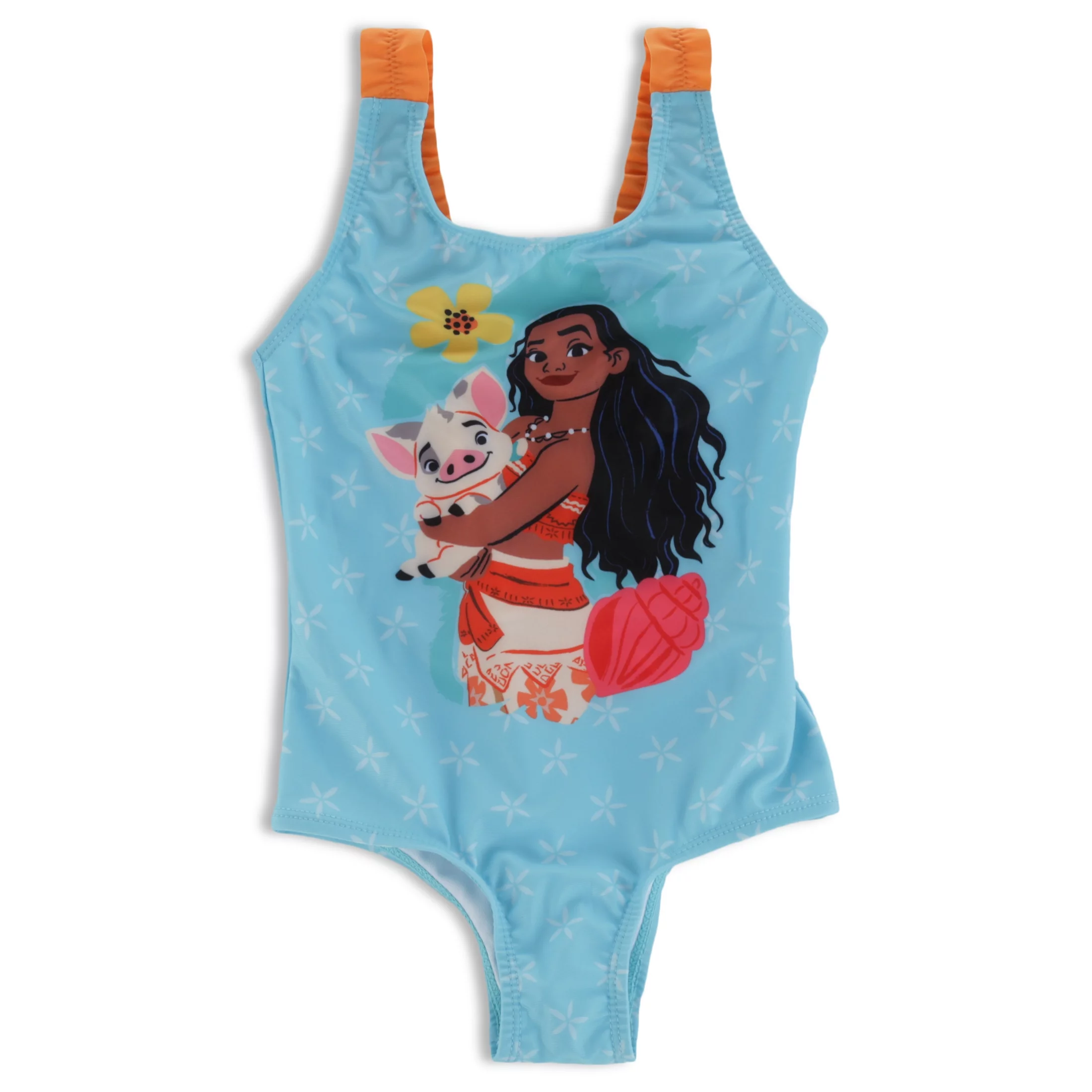 Moana Toddler Girl Swimsuit One Piece, Sizes 2T-4T