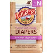 Earth's Best Premium TenderCare Diapers (Choose Size and Count)