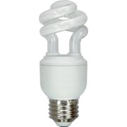 GE Lighting 74196 Energy Smart Spiral CFL 10-Watt (40-watt replacement) 520-Lumen T3 Spiral Light Bulb with Medium Base, 1-Pack