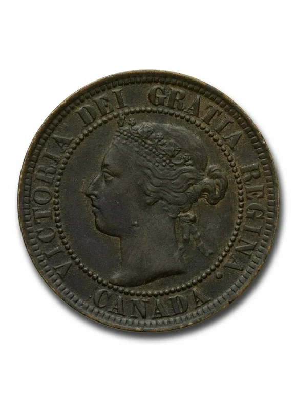 1876-1901 Canada Large Cent Victoria Avg Circ