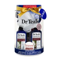 Dr Teal's Shea Butter Bath Gift Set with Reusable Container