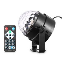 iMountek Sound Activated Party Lights DJ Lights Disco Ball Strobe Light Stage Lights 7 Colors with Remote Control for Parties Dance Birthday DJ Bar Club Pub