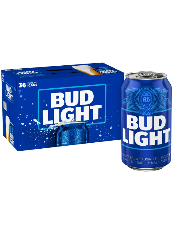 Bud Light Beer, 36 Pack 12 fl. oz. Cans, 4.2% ABV