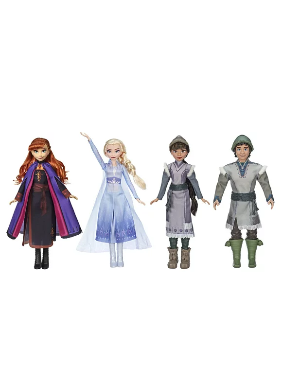 Disney Frozen 2 Forest Playset, Includes Anna, Elsa, Ryder & Honeymaren Dolls, DX Offers Mall Exclusive