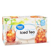 Great Value Iced Tea Bags, Gallon Sized, 24 oz, 24 count: