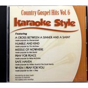 Country Gospel Hits Volume 6 Christian Karaoke CD