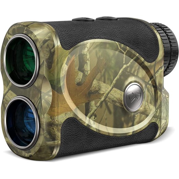 Fullage Hunting Rangefinder, 800 Yards Laser Range Finder with Bow Hunting Mode (Angle, Height, Horizontal Distance) Scanning, Speed Mode for Archery Hunter, Free Battery, Carrying Case