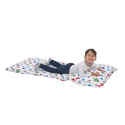 Disney Toy Story 4 - Blue, Green, Red and White Deluxe Easy Fold Toddler Nap Mat