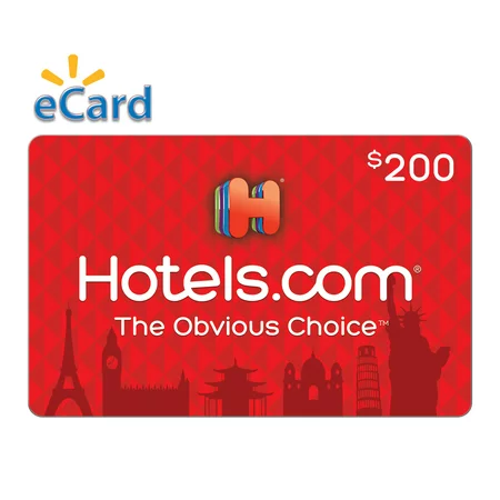 Hotels.com $200 Gift Card (email Delivery)