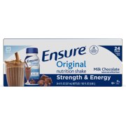 Ensure Original Nutrition Shake with 9 grams of protein, Meal Replacement Shakes, Milk Chocolate, 8 fl oz, 24 count
