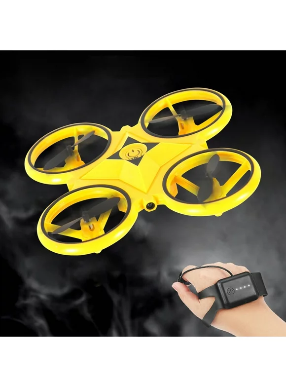 Cyber and Monday Deals 2023 Toys Led Light-Emitting Remote Control Aircraft Four Aerial Camera Aircraft With Fixed Height Remote Control Aircraft Children'S Toys Gifts Toys For Girls Boys 3-6 Years
