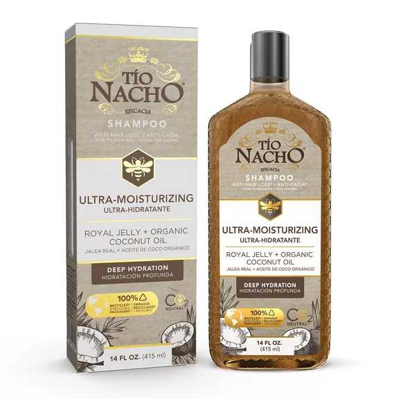 Tio Nacho Coconut Oil Shampoo Moisturizing & Anti-Hair Loss, for Dry Hair, 14 Fl Oz