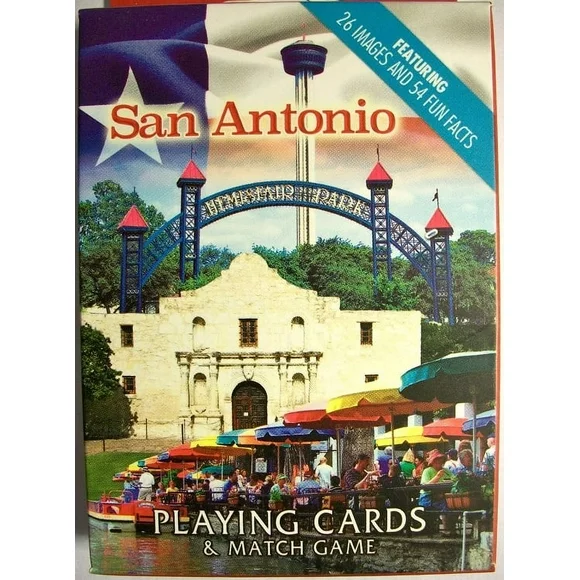 San Antonio Texas Souvenir Playing Cards