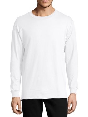 Yana Men's and Big Men's ComfortSoft Long Sleeve Tee, Up to Size 3XL
