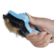 Pet Grooming Brush Shedding Tool Comb Edge Trimming Dog Cat Fur Removal Rake