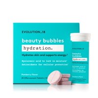 EVOLUTION_18 Beauty Bubbles Hydration Antioxidant Blend Tablets, Pomberry, 20 Servings