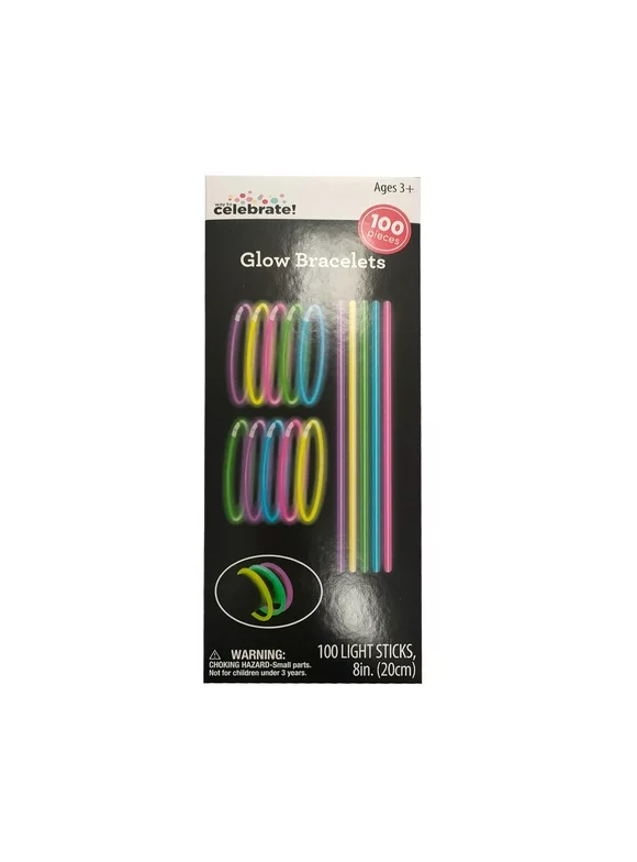 100CT 8in Glow Sticks Party sticks for Party Favors