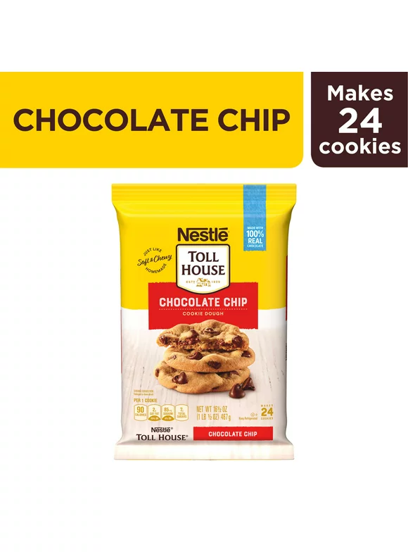 Nestle Toll House Chocolate Chip Cookie Dough, 16.5 oz