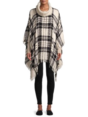 Time and Tru Ladies Heritage Poncho